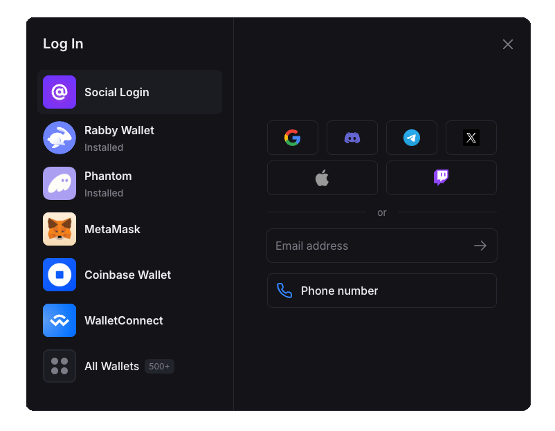 Thirdweb Login